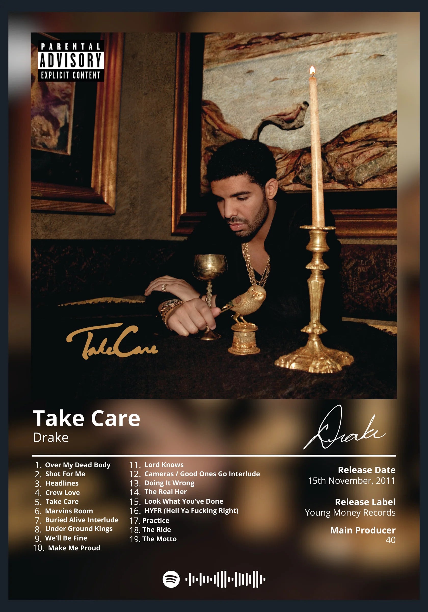 DRAKE -TAKE CARE