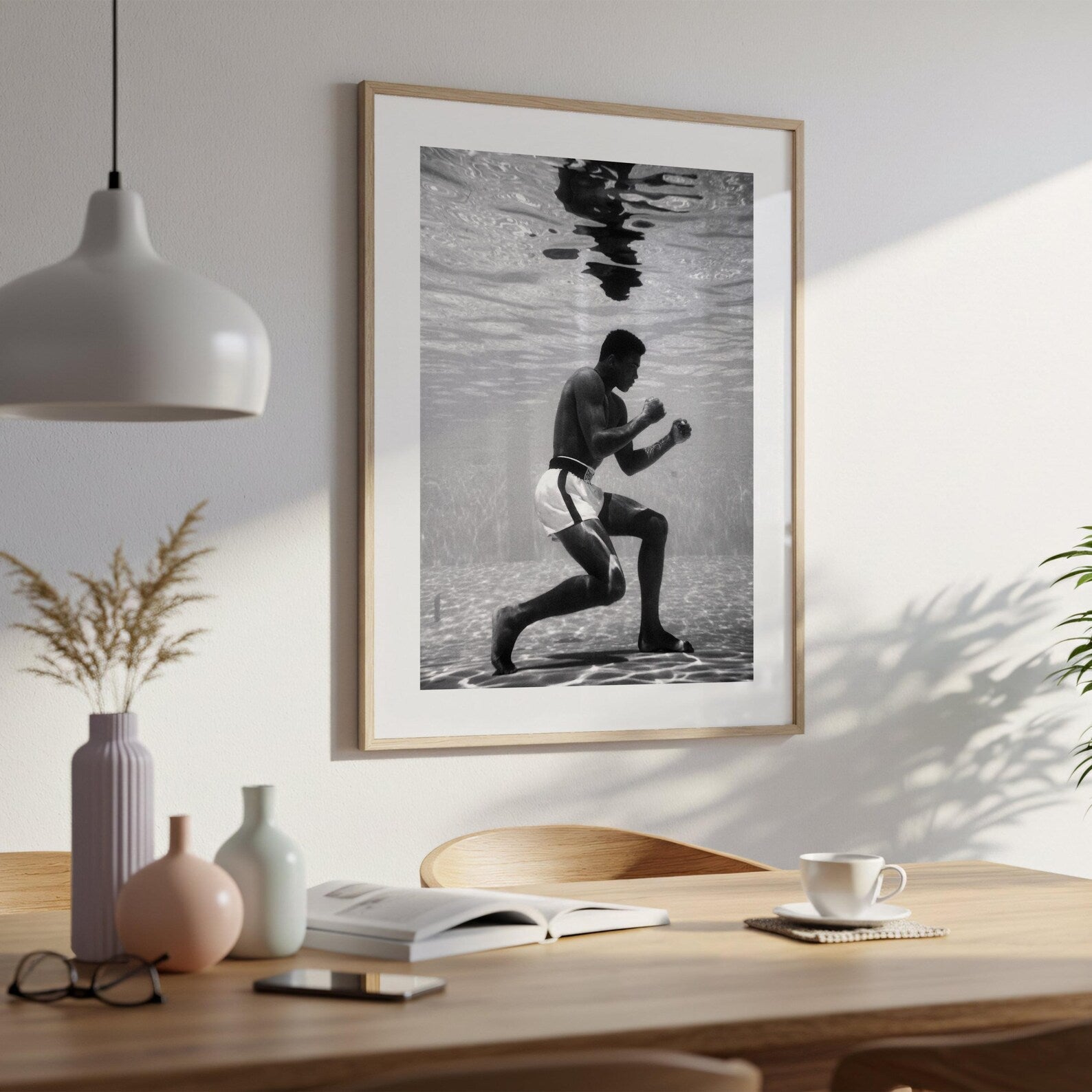 Muhammad Ali 'Under Water'