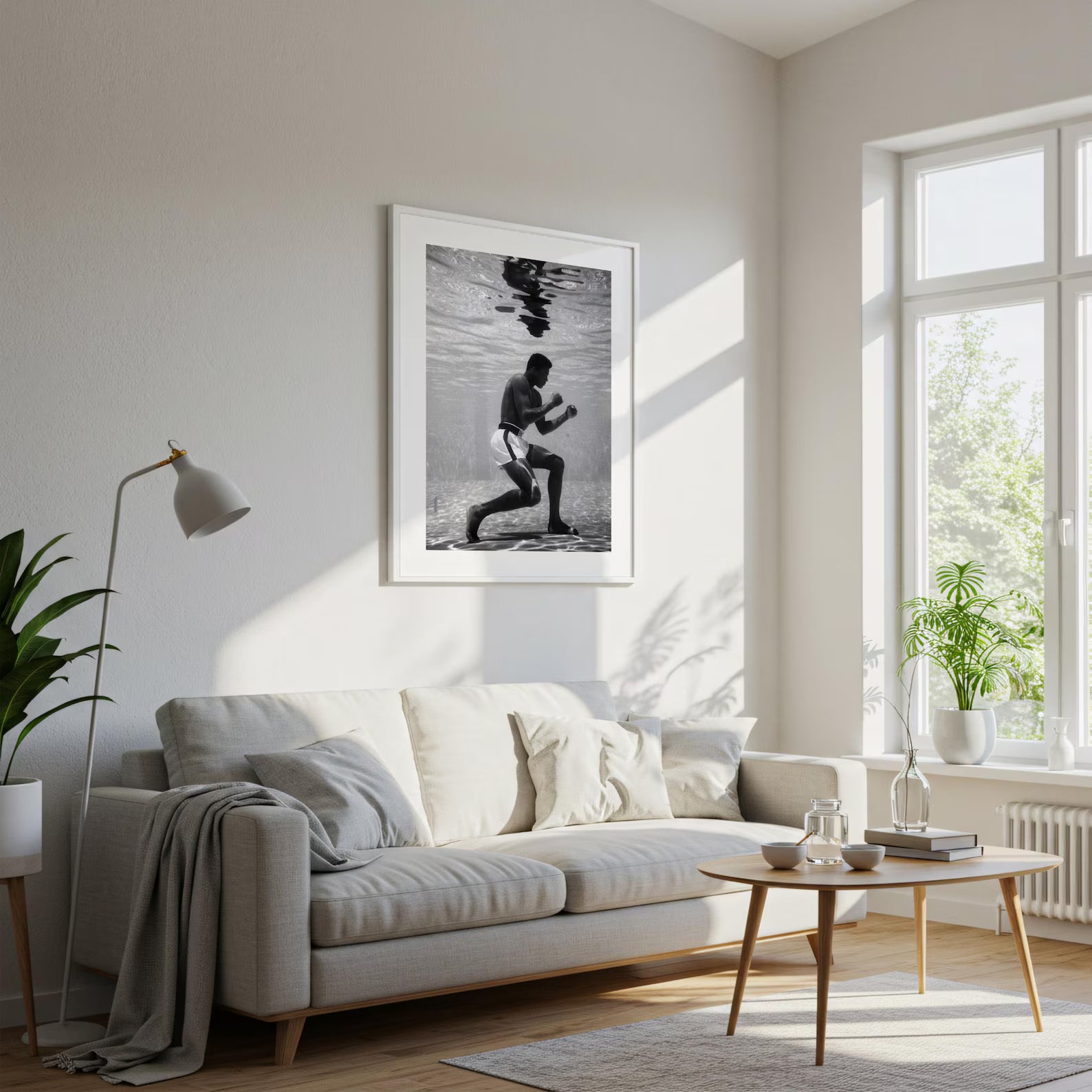 Muhammad Ali 'Under Water'